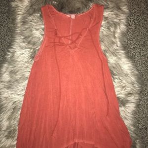 American Eagle tie front  tank